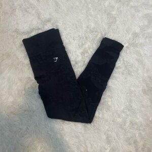 Black gymshark leggings